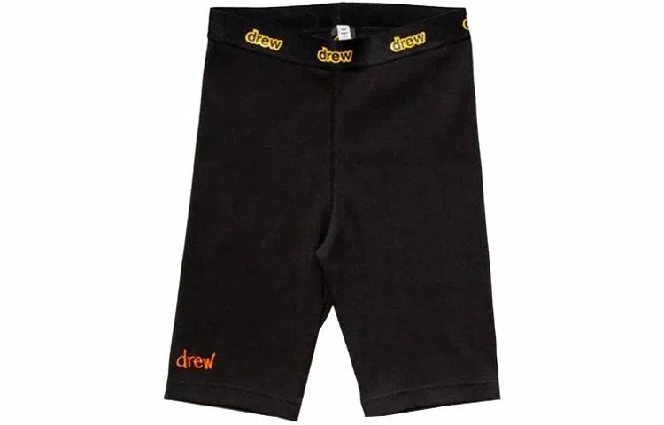 Drew House logo 2x2 Rib Bike Shorts Logo