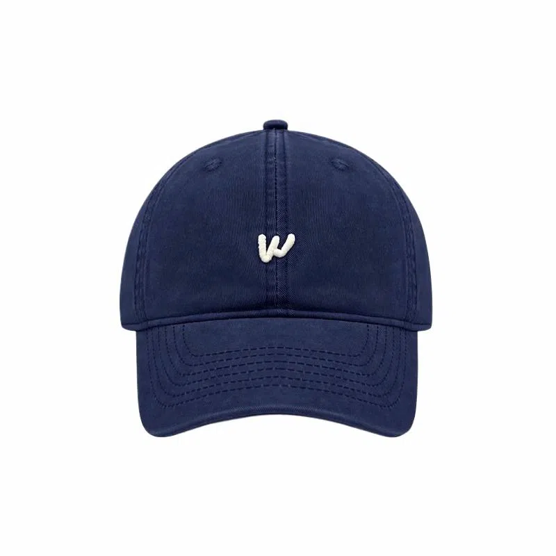 艾佳微 街头软顶字母刺绣简约百搭休闲运动显脸小 棉 鸭舌帽 男女同款情侣款