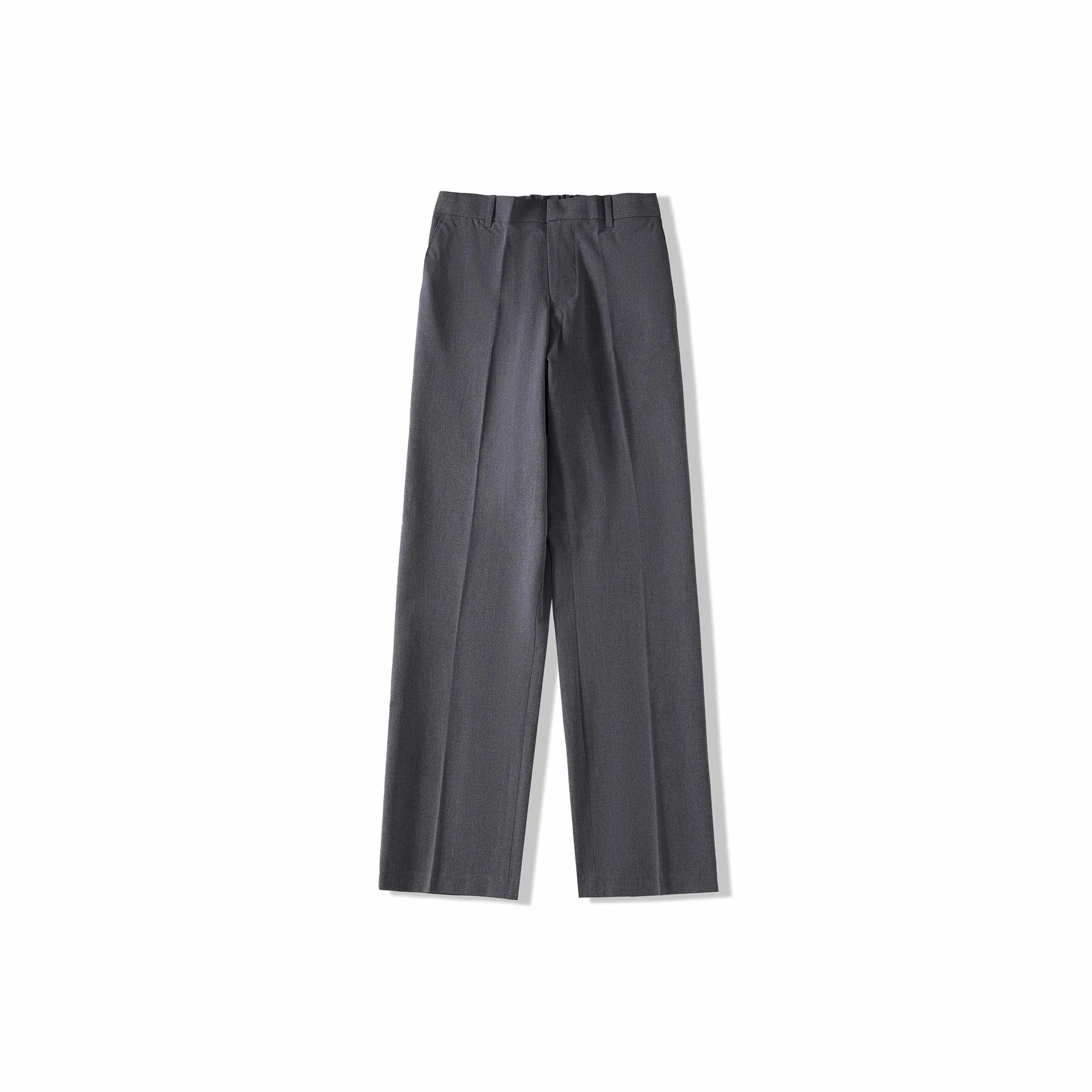 我是大卫 垂感拖地基础款简约阔腿直筒宽松西裤休闲裤 男女同款