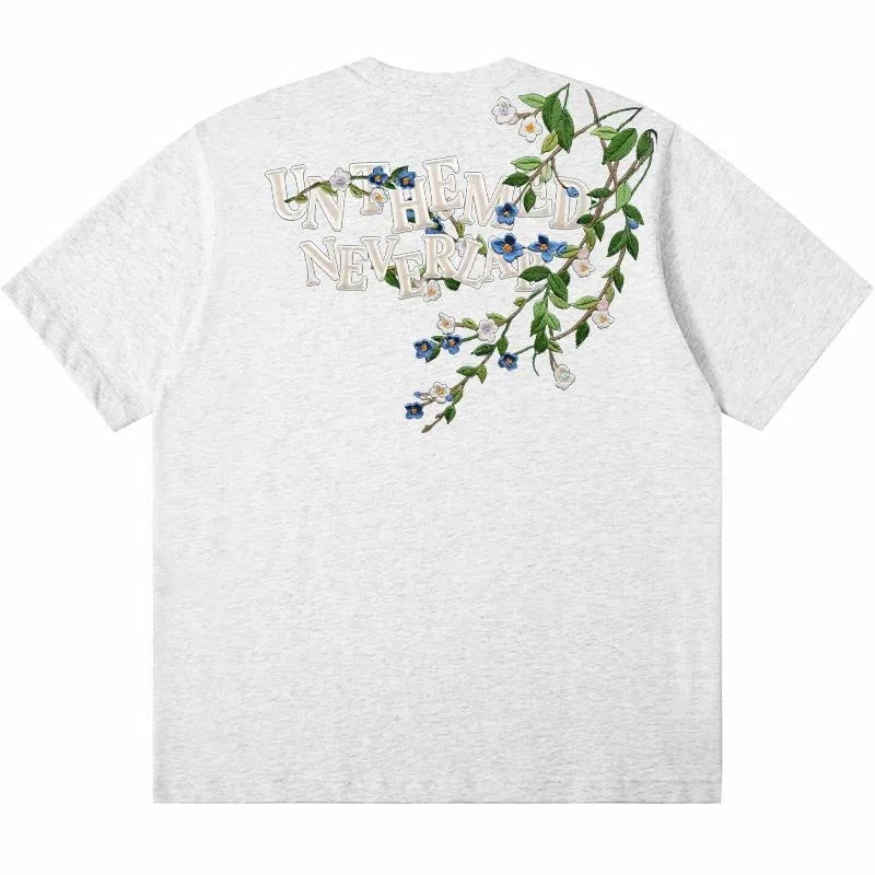 UNthemed Floral Embroidered Tee