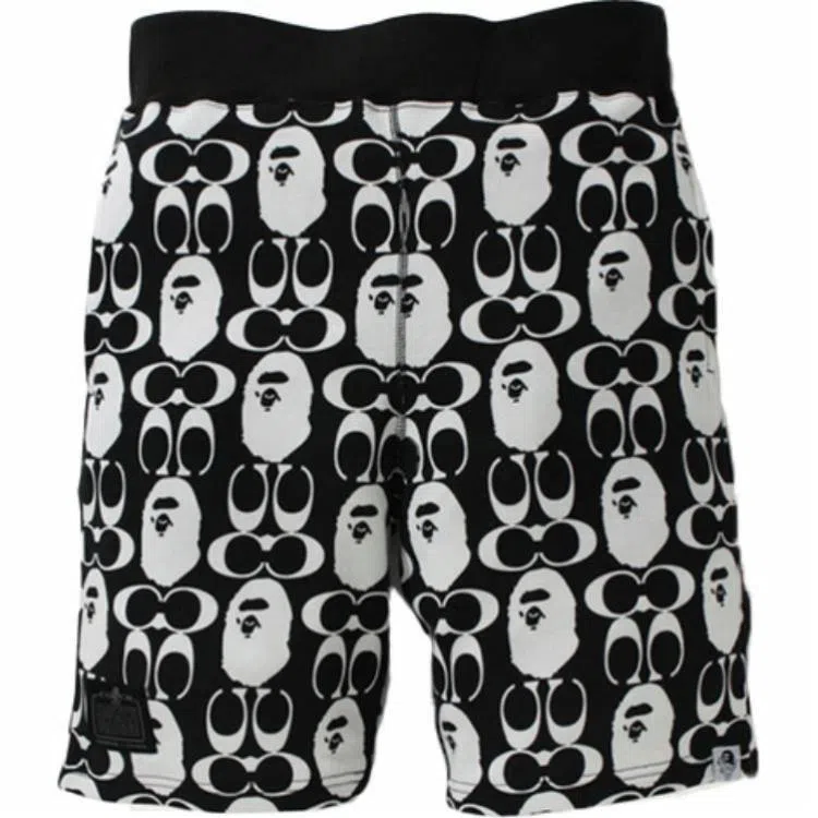 COACH x A BATHING APE Ape Head Print Shorts