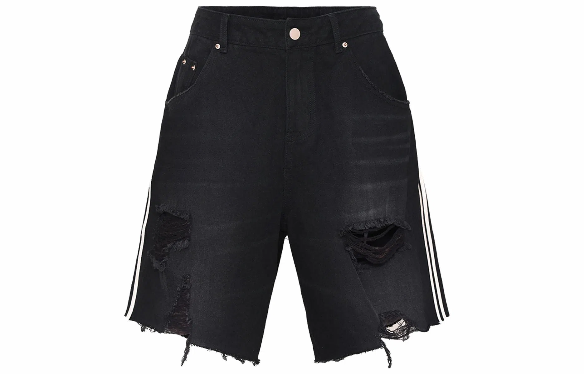 IMXS Denim Shorts Black