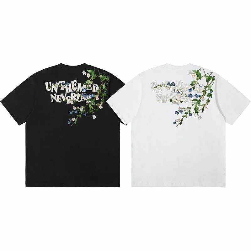 UNthemed Floral Embroidered Tee