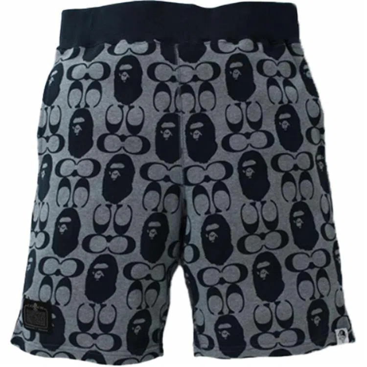 COACH x A BATHING APE Ape Head Print Shorts