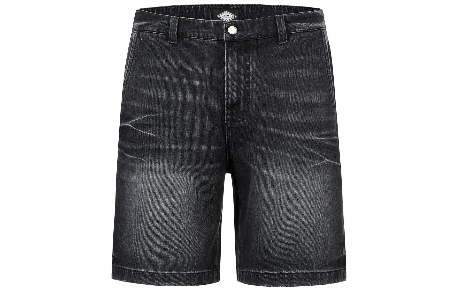 23R+ Denim Shorts Black