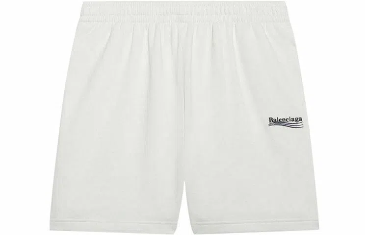 Balenciaga FW21 White Shorts