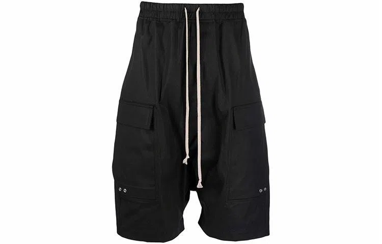 Rick Owens SS22 Black Shorts
