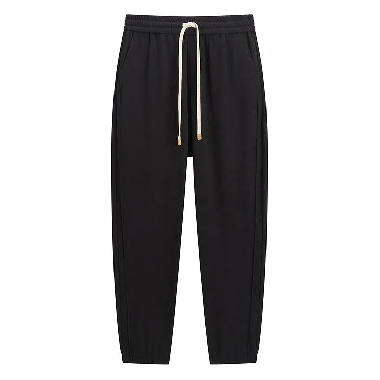 PEACEBIRD MEN Jacquard Tapered Joggers