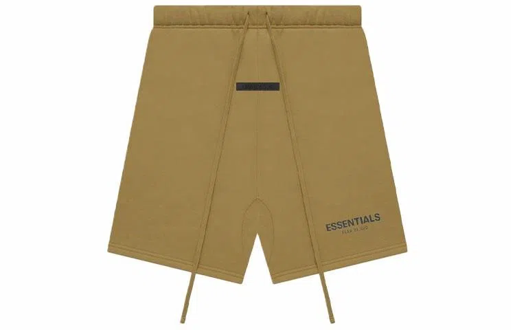 Fear of God Essentials FW21 Sweatshort Amber Logo