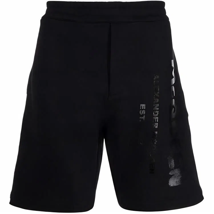Alexander McQueen Logo Print Shorts