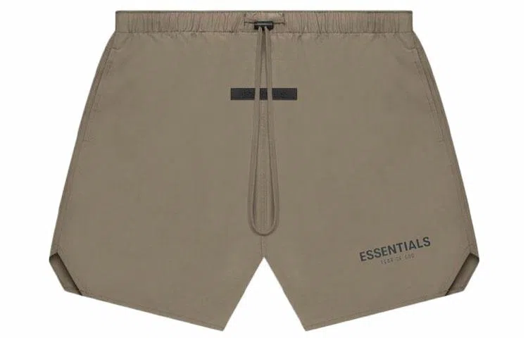 Fear of God Essentials FW21 Volley Short Harvest logo