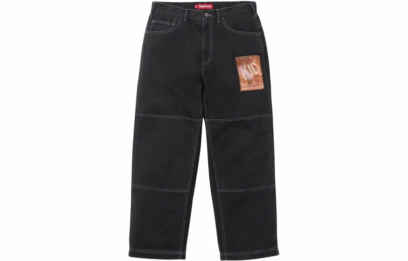 Supreme x Mark Leckey Twill Panel Pants