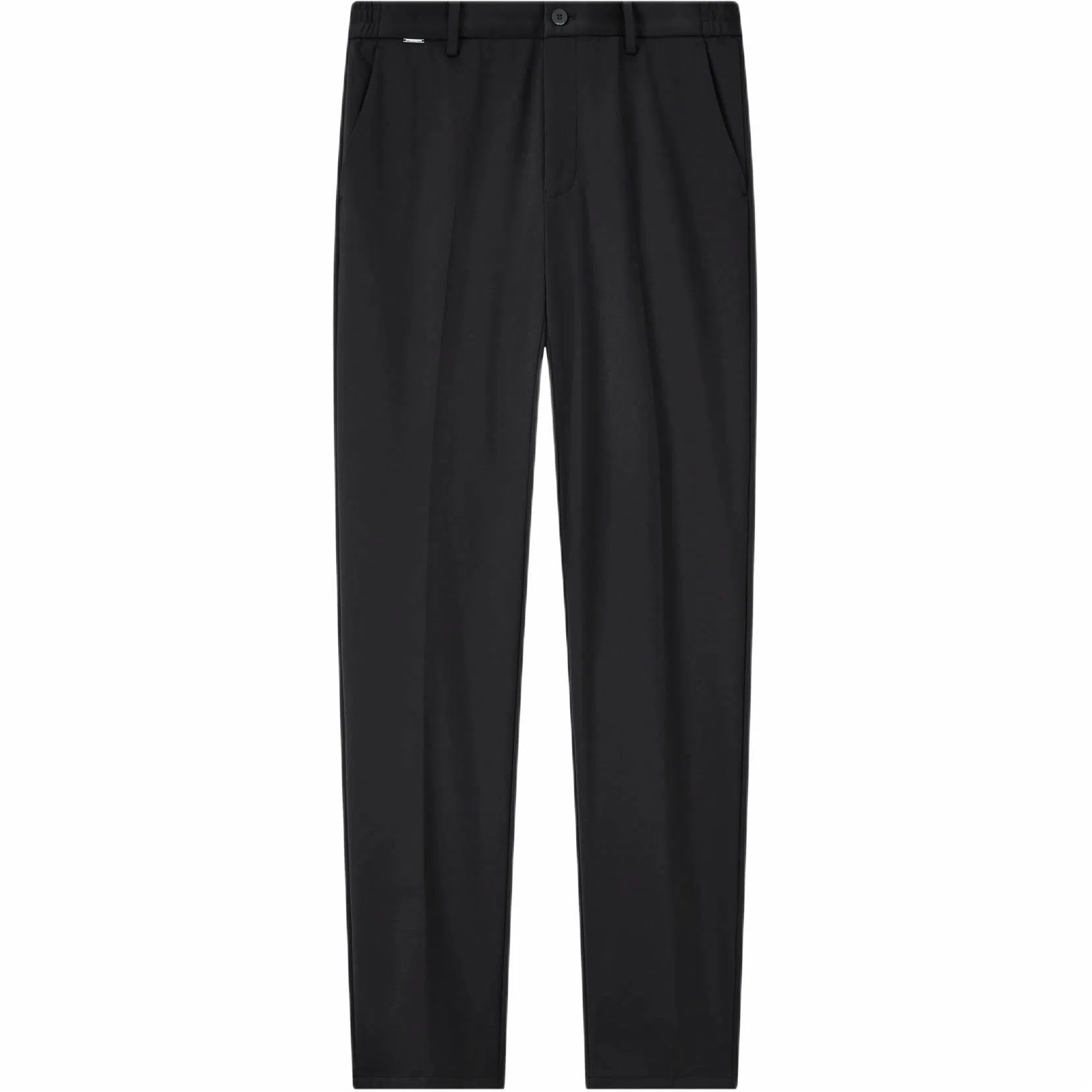 九牧王男裤专家 省心西裤 柔软亲肤可机洗修身西装裤 男款 深灰