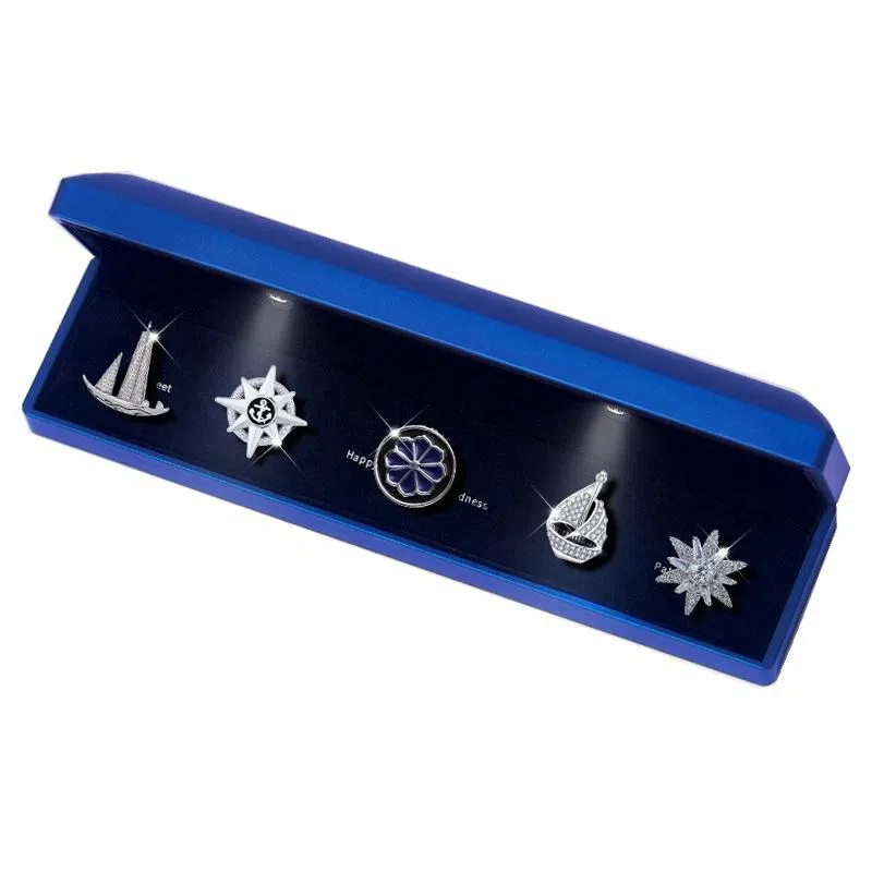 缔晶 精致优雅时尚套装 日常通勤上衣外套西装 合金 胸针 男款