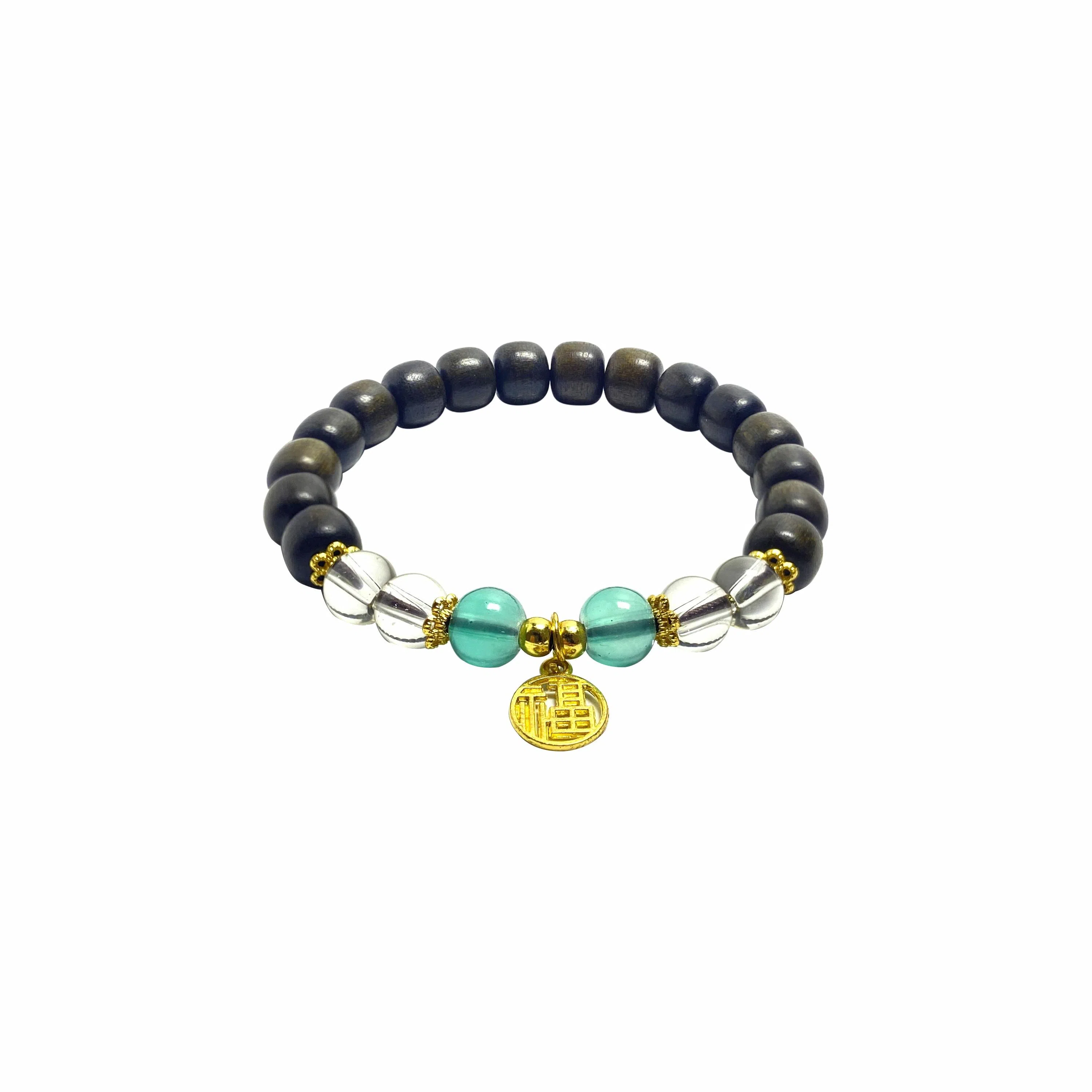 耳玺 小众清新个性百搭低调创意重视素雅桶型文玩盘玩中式复古国风 贡木 手串 男女同款情侣款