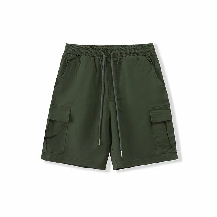 我是大卫 时尚休闲舒适通勤工装短裤 男女同款