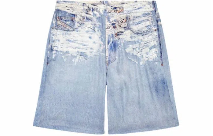 Diesel Denim Shorts Blue