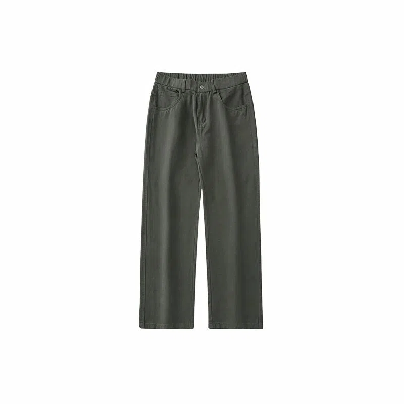 乱步 宽松直筒长裤高级感休闲裤 男女同款