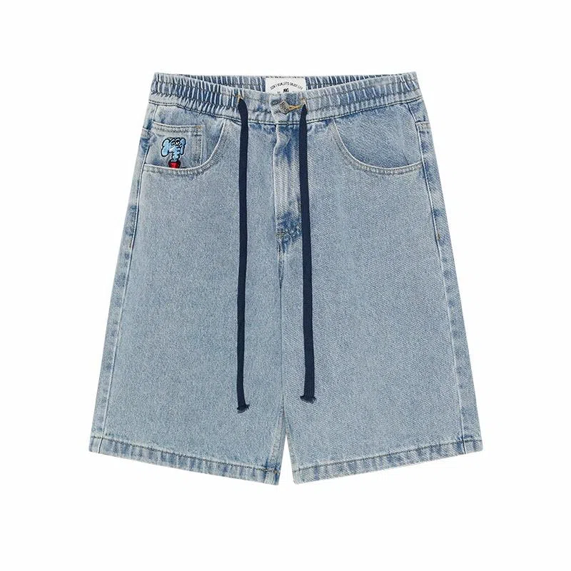 MIND ERROR Denim Shorts