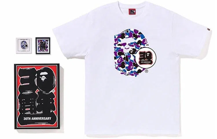 BAPE 30th Anniversary Camo Tee