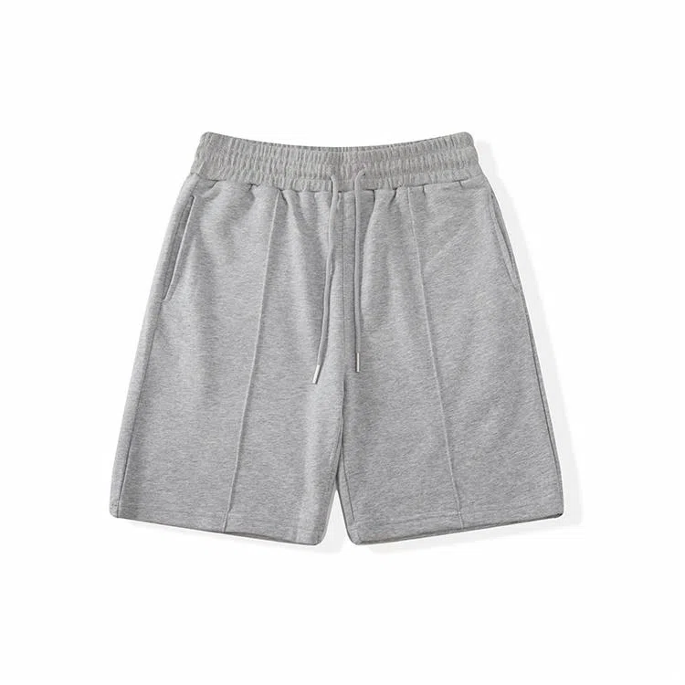 我是大卫 薄款运动篮球美式宽松五分休闲短裤 男款 浅灰色