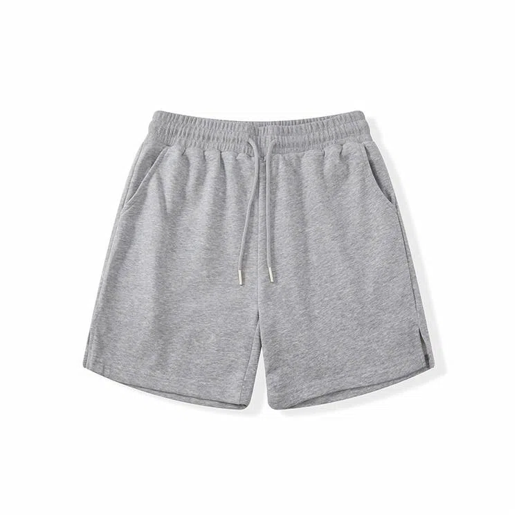 我是大卫 运动美式纯色宽松直筒休闲短裤 男款 灰色