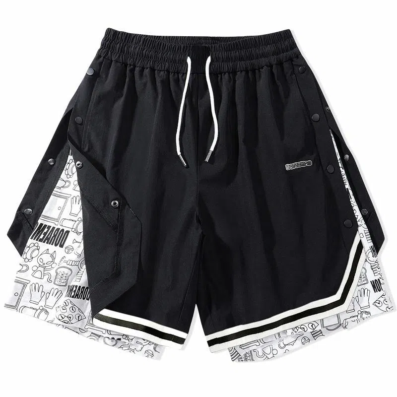 Doraemon Classic Striped Shorts