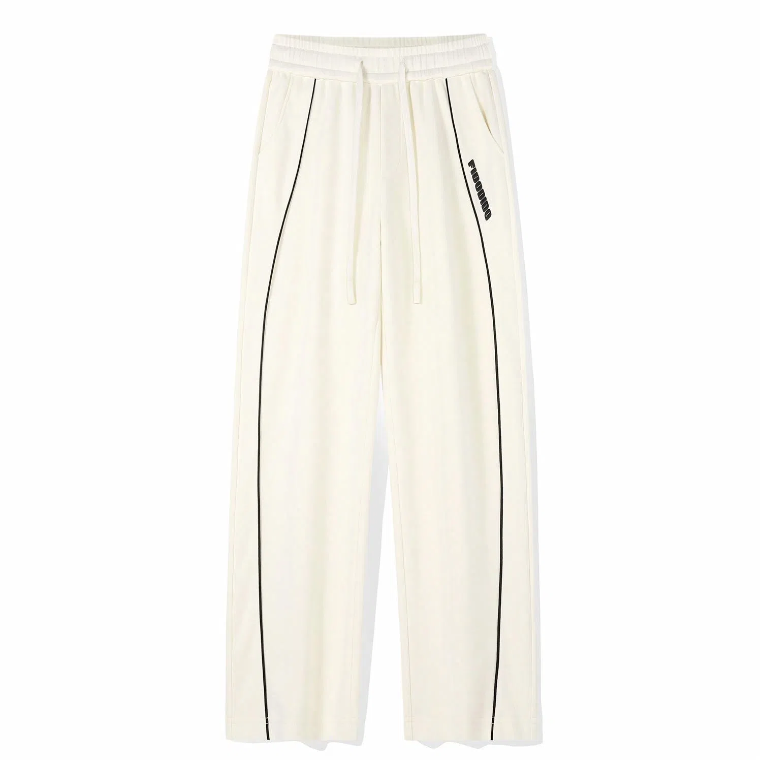 FIDO DIDO Logo Striped Lounge Pants