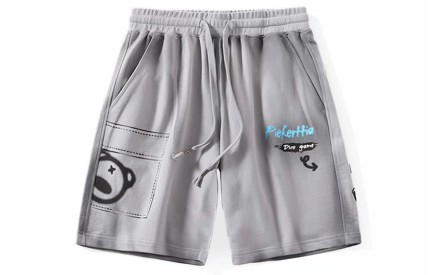 LAMLICKA Shorts Grey