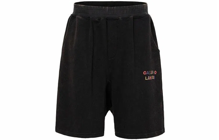Galliano Landor SS22 Black Shorts