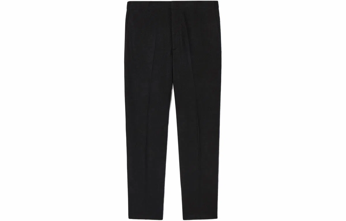 COS Wool Trousers Black
