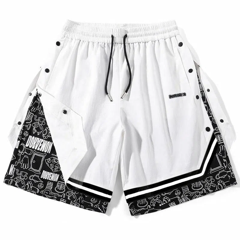 Doraemon Classic Striped Shorts