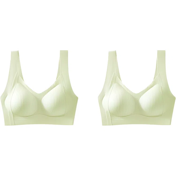 俞兆林 透气无痕小胸聚拢上托防下垂软支撑无钢圈收副乳文胸 女款 组合装