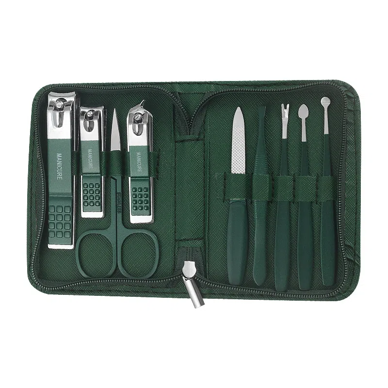 馨枕居 不锈钢修甲套装 便携 九件套