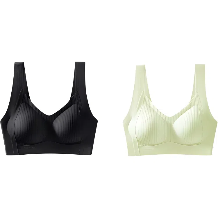 俞兆林 透气无痕小胸聚拢上托防下垂软支撑无钢圈收副乳文胸 女款 组合装