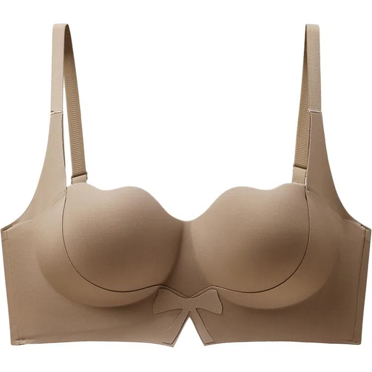 草本初色 无痕小胸聚拢显大半杯外扩漫画胸提拉收副乳防下垂文胸 女款