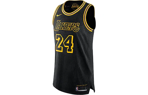 Nike NBA Lakers City Edition Kobe Bryant Authentic Jersey Black