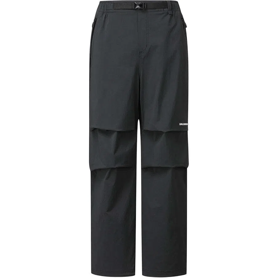 Salomon Straight Leg Pants Black