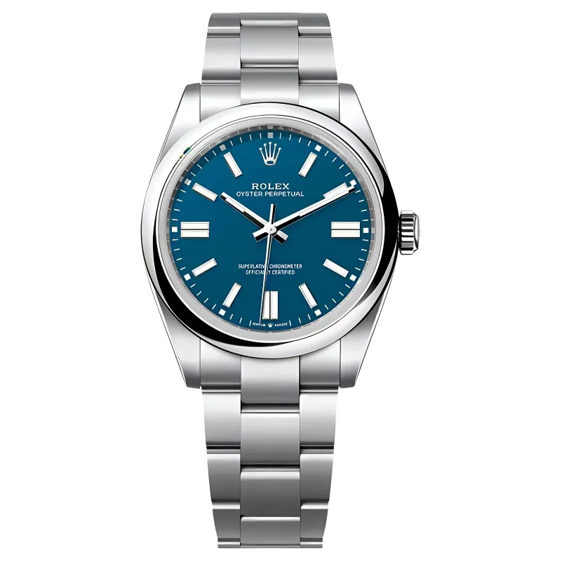 Rolex Oyster Perpetual 41mm Blue Dial