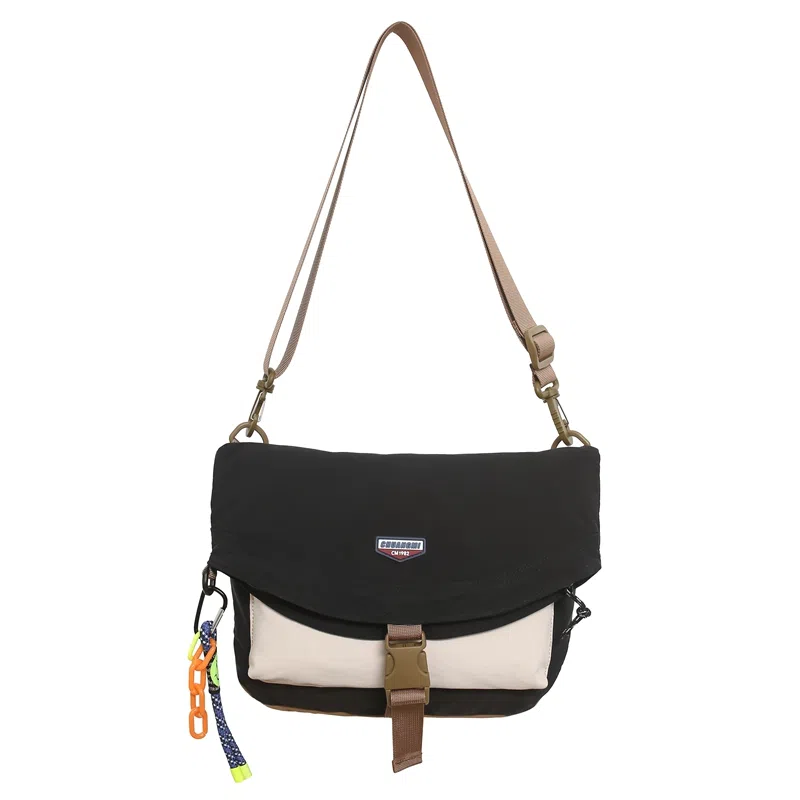 恒源祥 工装风潮流百搭 尼龙 单肩斜挎包 男女同款情侣款 多色