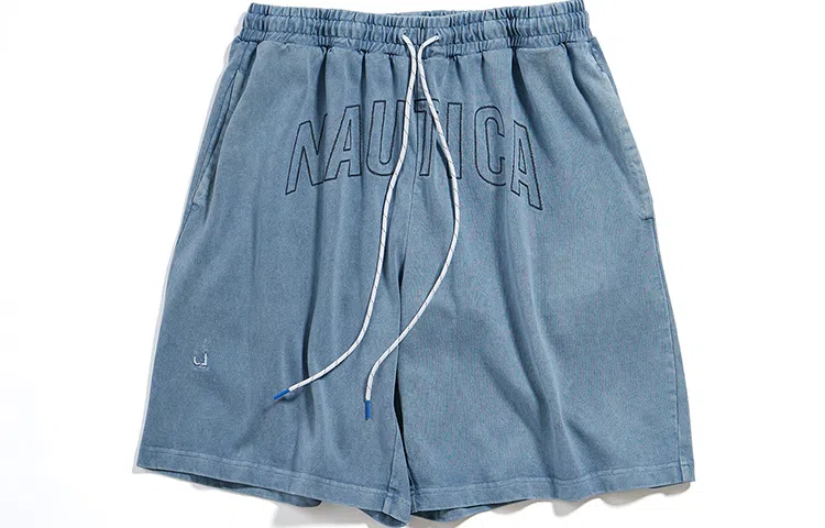 nautica white sail Logo