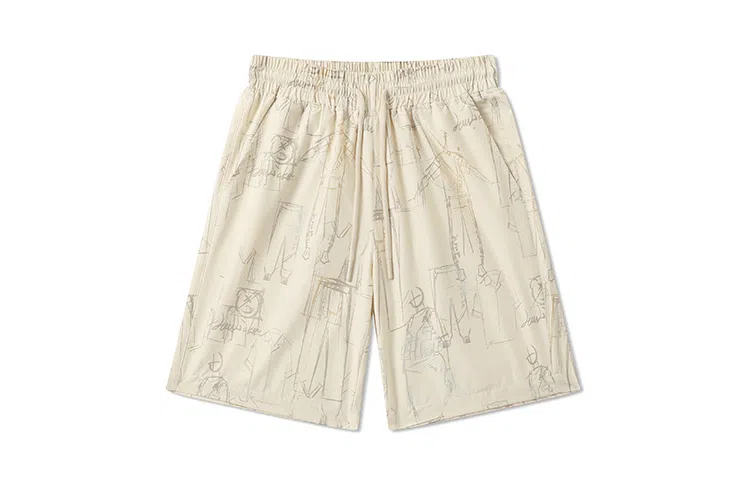 LAMLICKA Shorts Beige