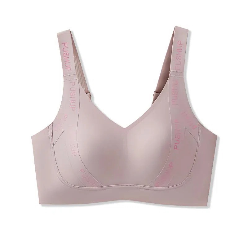 润微 薄款无痕大胸显小提拉透气不闷收副乳防下垂文胸 女款