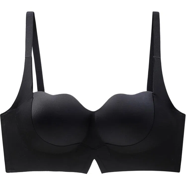 草本初色 无痕小胸聚拢显大半杯外扩漫画胸提拉收副乳防下垂文胸 女款