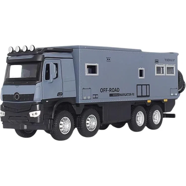 星星科教 奔驰诺玛迪森露营旅行房车合金车模收藏 成品模型