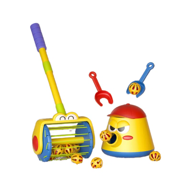 咕轹 咕轹 儿童泡泡发射壶 推推乐  益智男孩女吸尘器 玩具