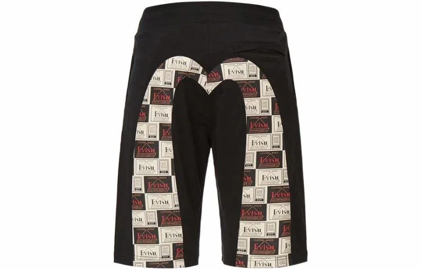 EVISU Shorts Black