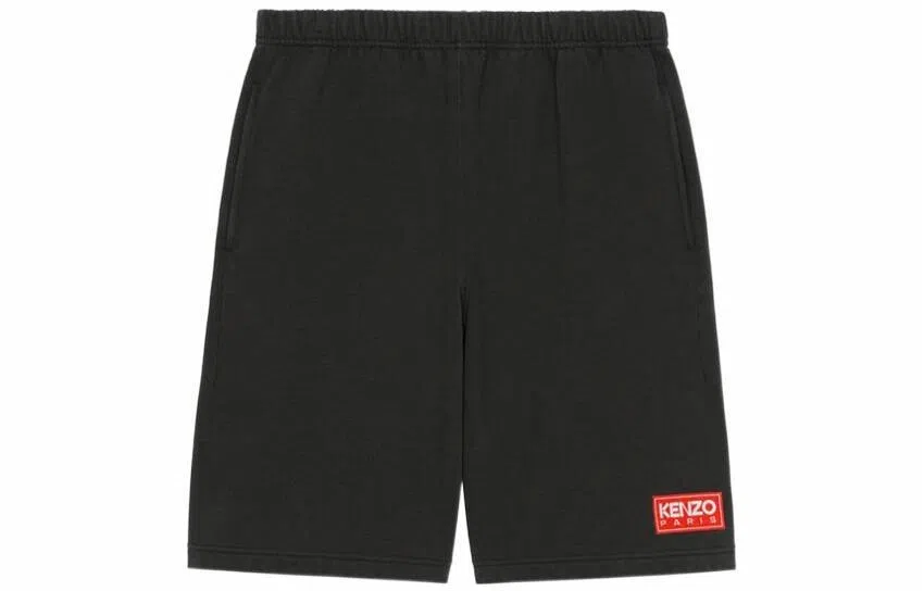 KENZO Logo Elastic Waist Shorts
