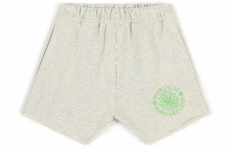 Mardi Mercredi Classic Daisy Embroidery Shorts