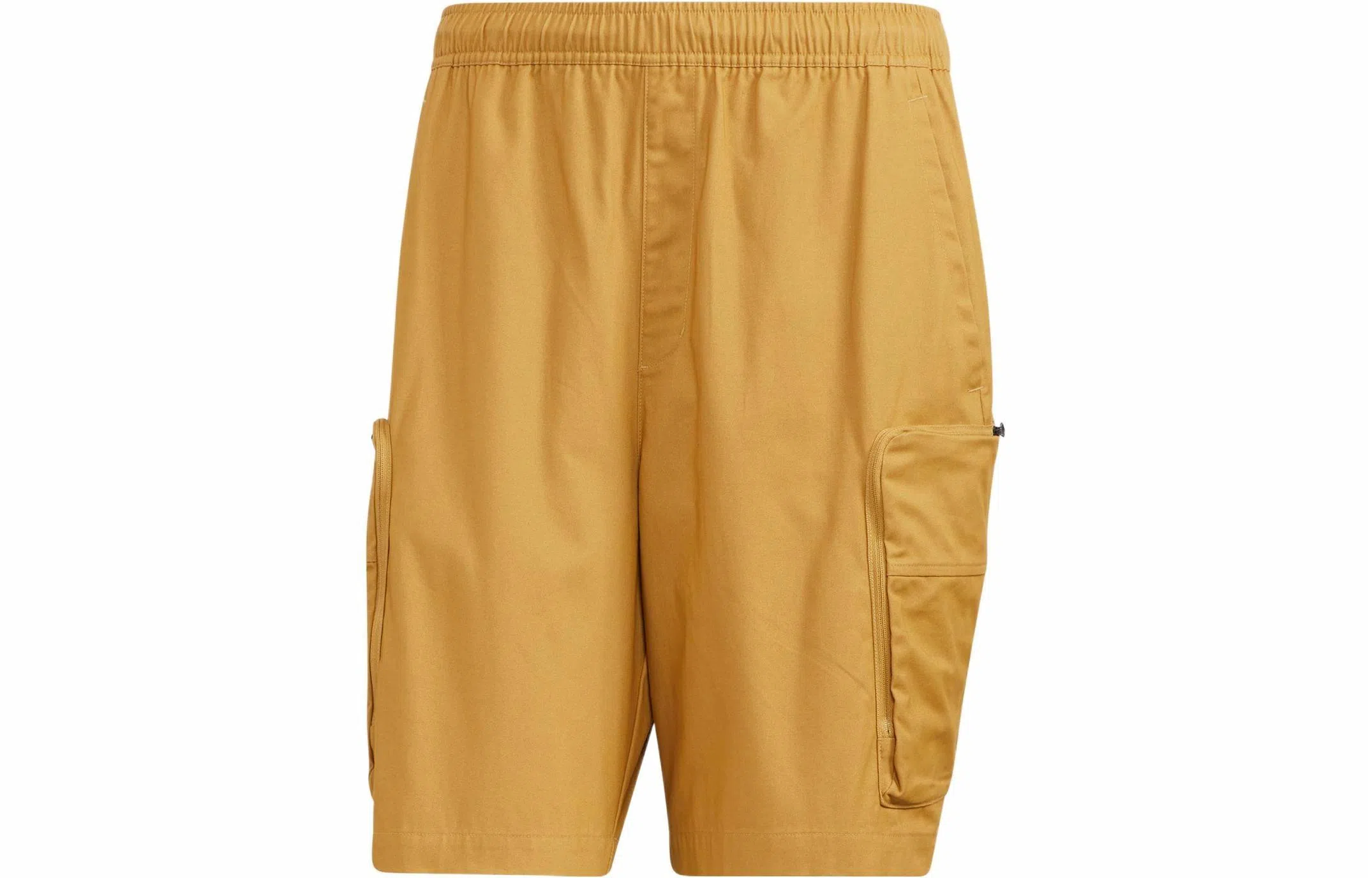 adidas Logo Print Shorts Yellow